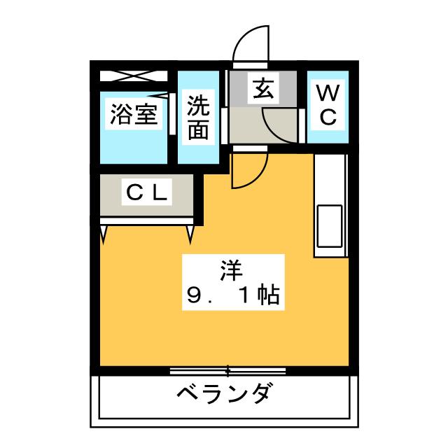 エメラルドノービレIIの間取り