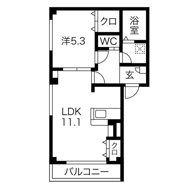 カトルセゾンの間取り