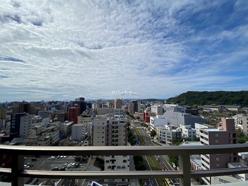 【鹿児島市小川町のマンションの眺望】