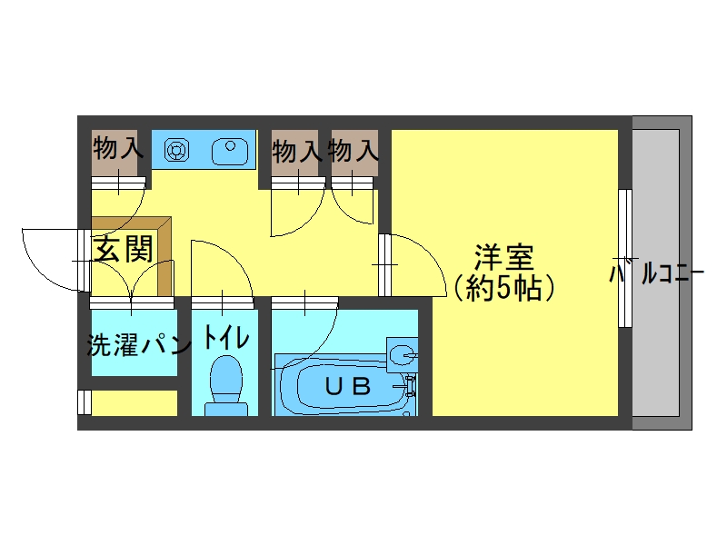 コーポマツダの間取り