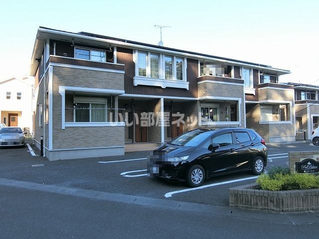 常陸太田市内堀町のアパートの建物外観