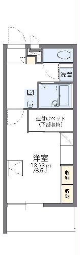 レオパレスヴィラ銚子の間取り