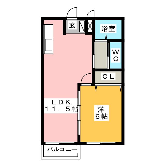 フィール自由ヶ丘の間取り