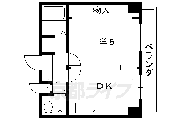 シャンバーグ東山の間取り