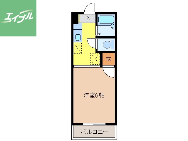 ヴィリッヂ鳥栖の間取り