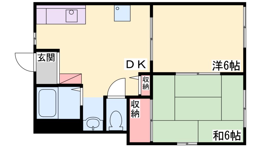 ハイツ山田の間取り