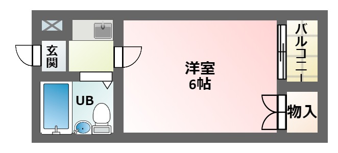 ロイヤルパレス東住吉の間取り