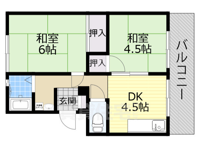 イマエハイツの間取り