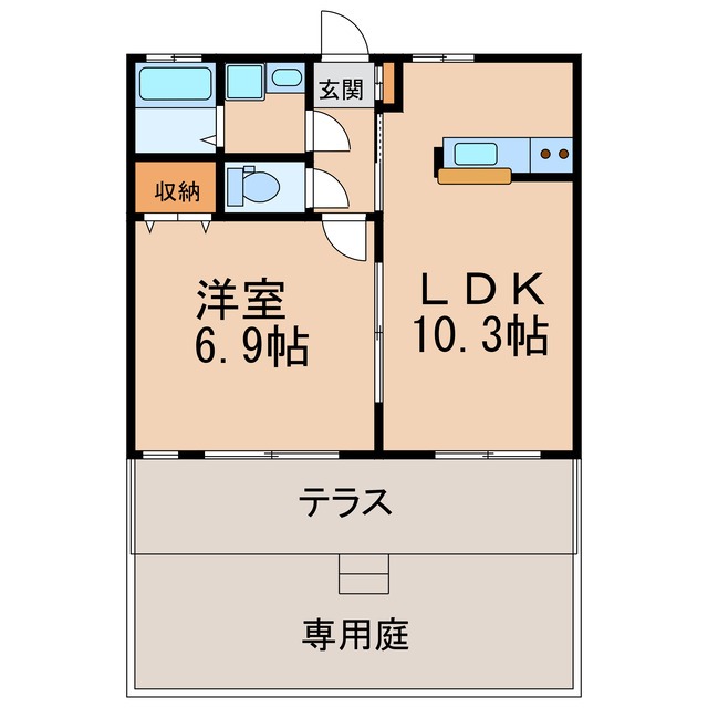 ミラン・ルージュの間取り