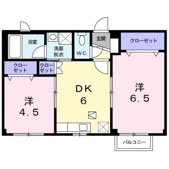 タートルビレッジIIIの間取り