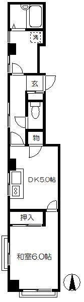 第二久松マンションの間取り