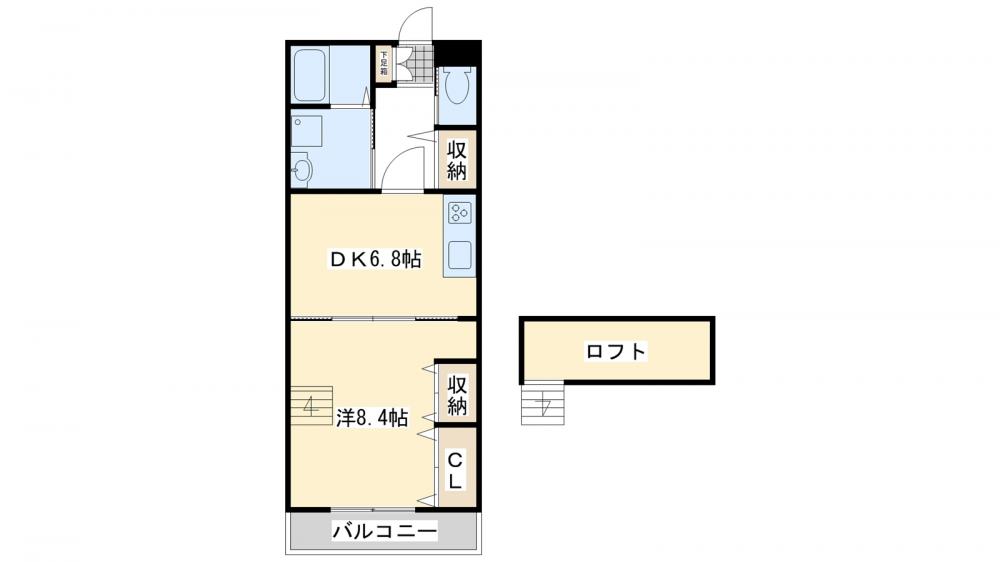 アモル筑前の間取り