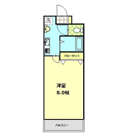 オークハイム９号の間取り