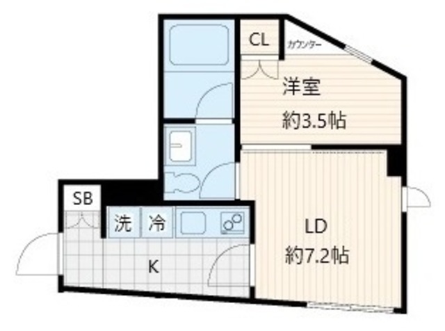 Fullea上落合の間取り