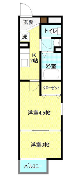 グリーンビジョンの間取り