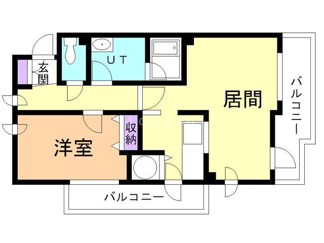 りら・ガーデン・ときわの間取り