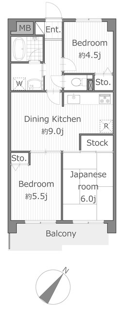 グリーンピュア荏田の間取り