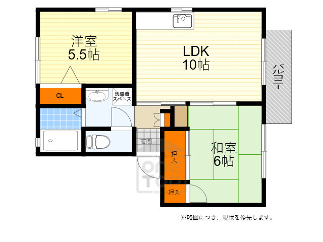 【パーシモンハウス3の間取り】