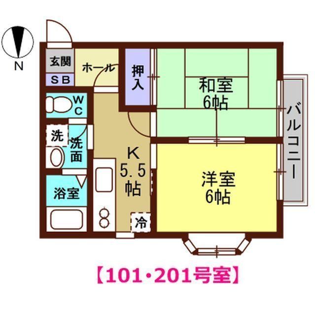 フォンテーヌの間取り