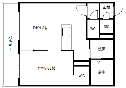 癒禅147の間取り