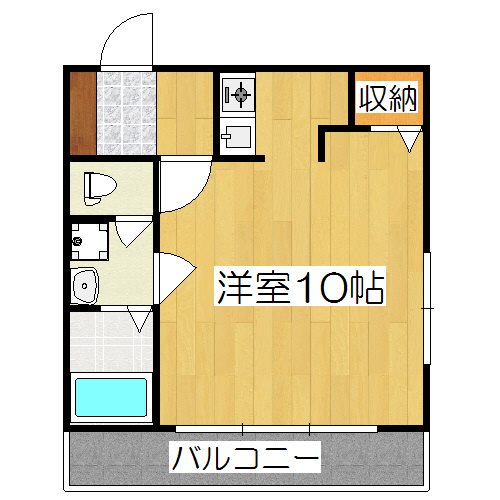 Park Side 秀泉の間取り