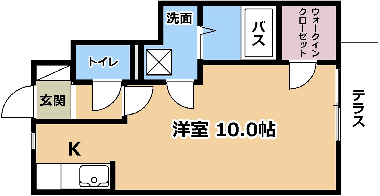 ジュネス山元の間取り