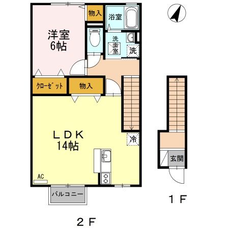 ボンボニエール雅の間取り