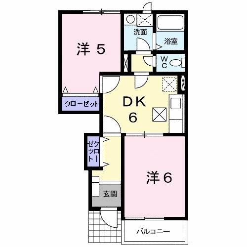 ラ・プラージュ　ミューズの間取り