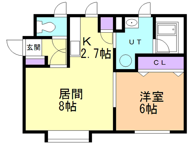 ＲＡＫＩＡ２１の間取り