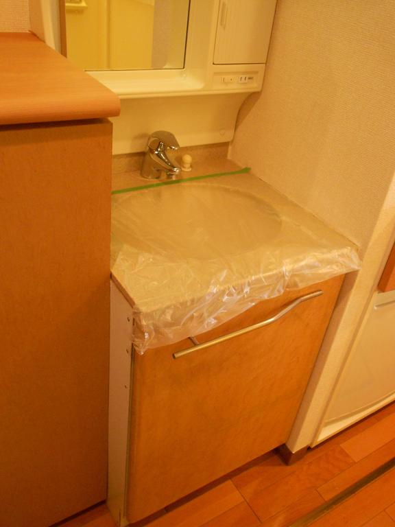 洗面設備　同タイプ・同モデルを使用