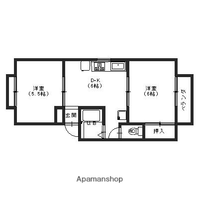 サンフローネの間取り