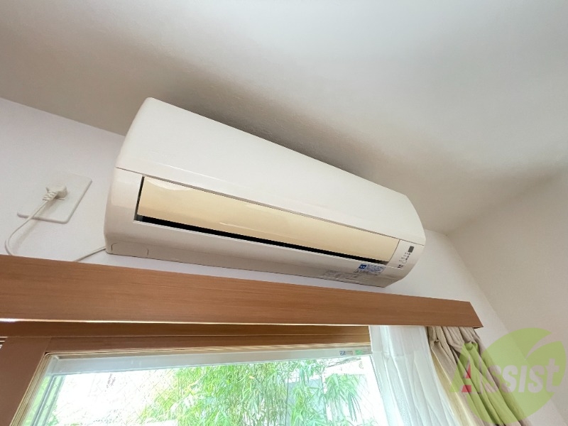 その他設備　ちゃんとエアコンもついているので、安心してくださいね。