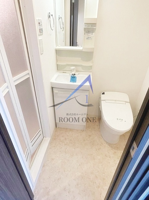 洗面設備　洗面台です。