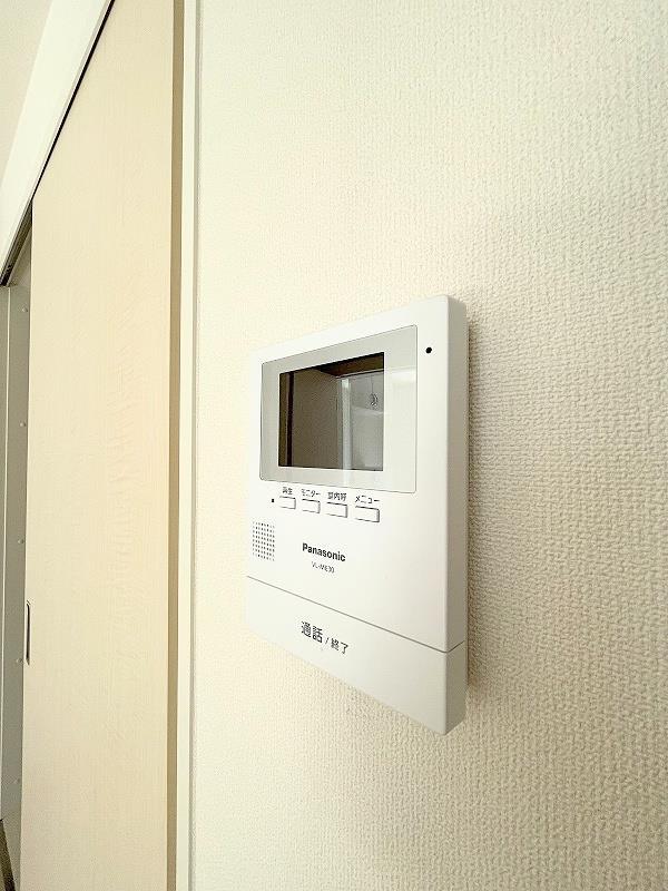 セキュリティ　室内インターホン（モニター付き）