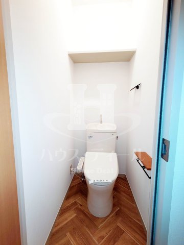 トイレ　ゆったりとした空間のトイレです