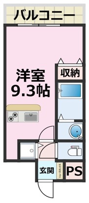 EXCEED御所東の間取り写真