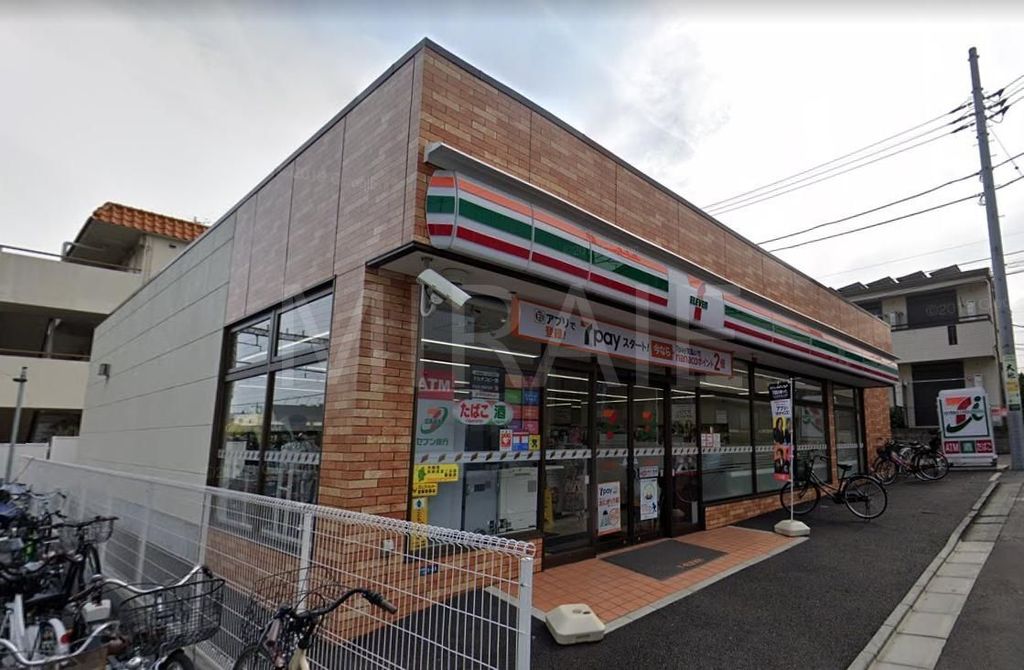 コンビニ　セブンイレブン大和中央林間駅西店（コンビニ）まで350m
