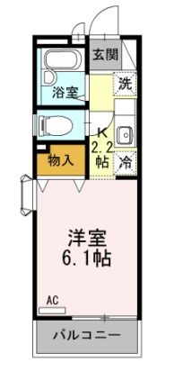 プレアディス2000の間取り写真