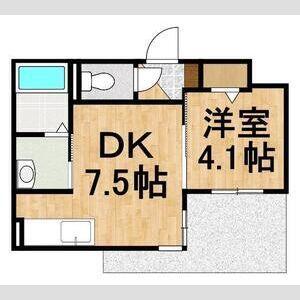 ＪＲ千歳線 北広島駅 徒歩12分 4階建 新築の間取り写真