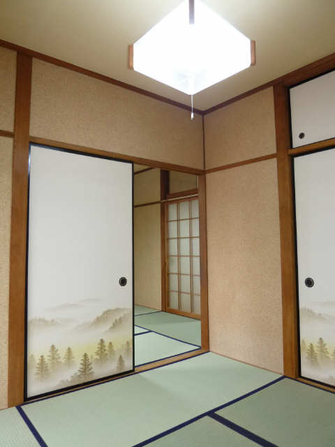 篠木町貸家 西棟の居間写真