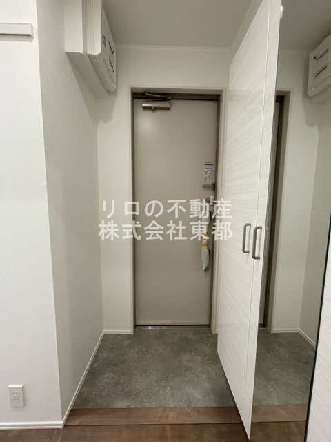 玄関　すっきりシンプルな玄関スペースです！