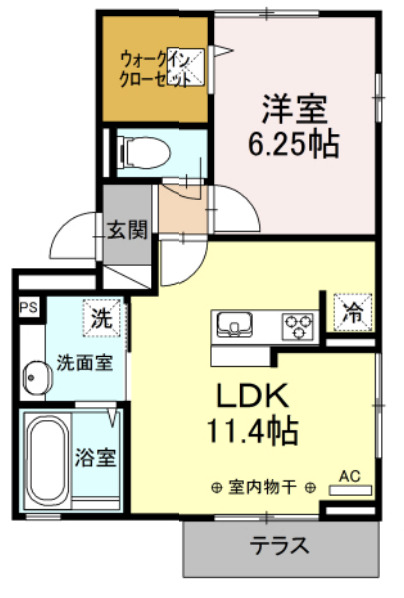 Charmant北千住の間取り写真