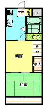 朝霞市大字溝沼のマンションの間取り