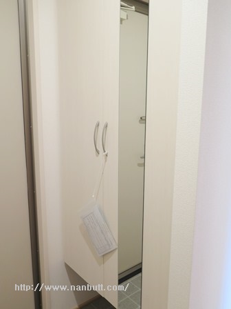 玄関　シューズボックス付き玄関