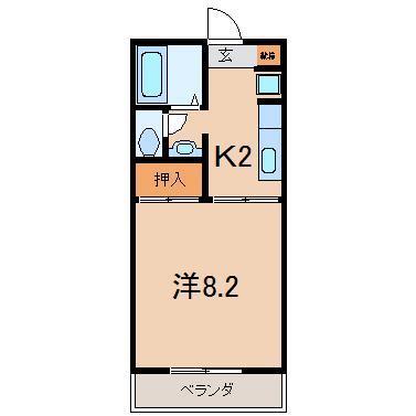 パールマンションの間取り