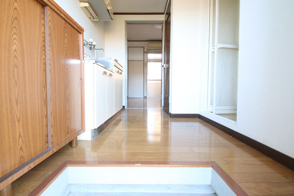 セキュリティ　玄関正面です