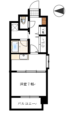 ヒルズＫ2の間取り