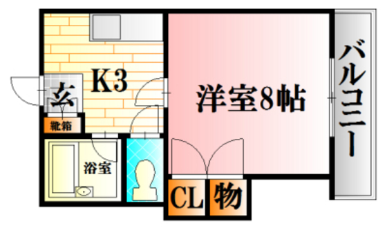 Ｙビル弐番館の間取り