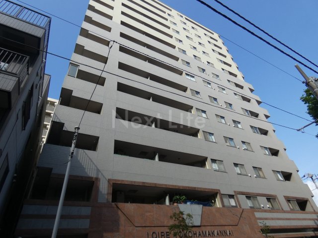 横浜市中区翁町のマンションの建物外観