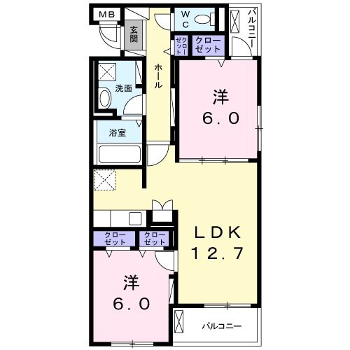 コンコルディアの間取り